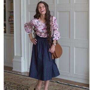 Dainty Jewells Ruffle Layering Top Floral